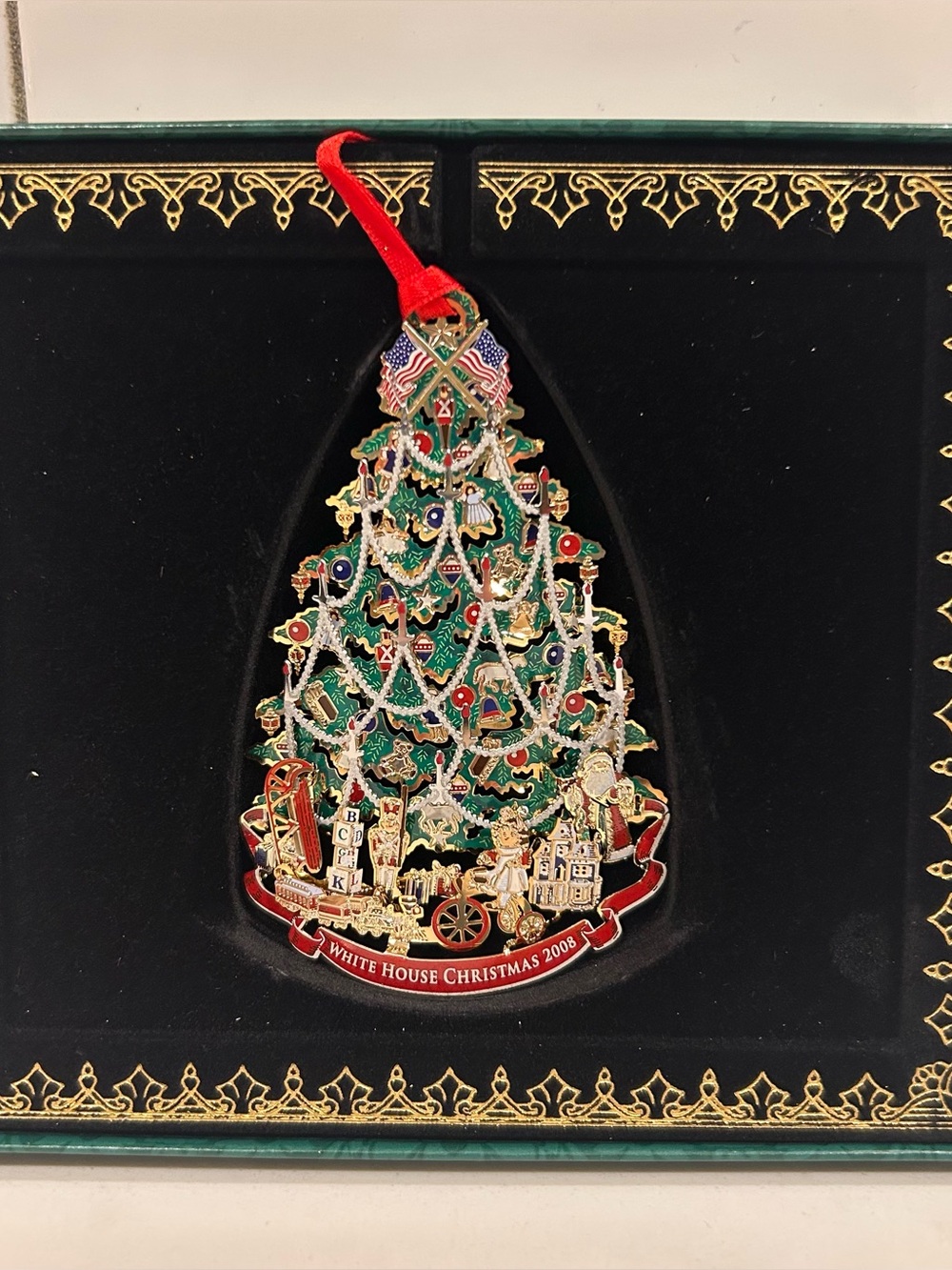 White House Historical Association Christmas Ornament 2008 Christmas Tree